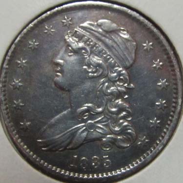 1835-Bust-Quarter---Original-Or-Cleaned-And-Retoned?